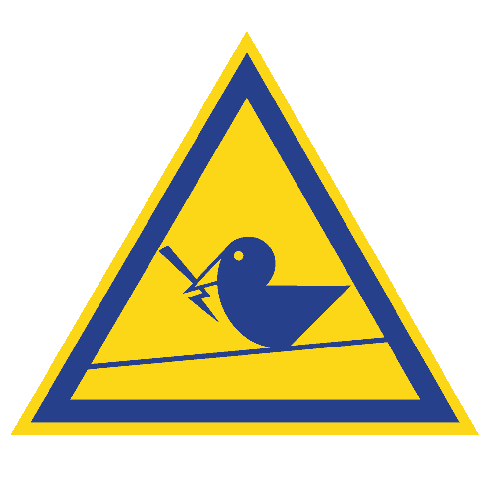 Raabe Logo im gelben Dreieck Elektriker in Köln